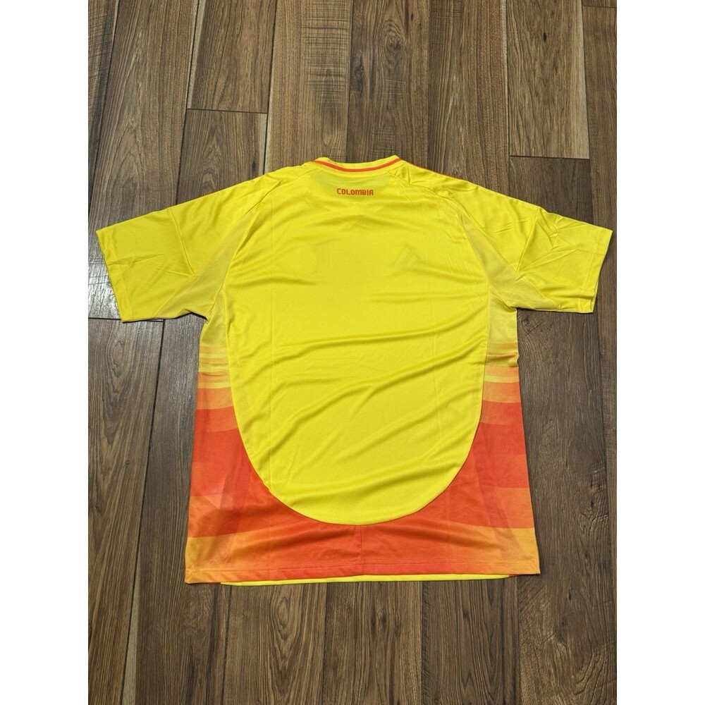 Colombia National Team 2024 Home Jersey Copa America Sz XXL Yellow Short Sleeve - Picture 4 of 7